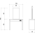 Зеркало парикмахерское "JADBAR Rectangular shape mirror 2P"