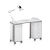 Стол маникюрный "TABLE MANICURE DOUBLE 217L"