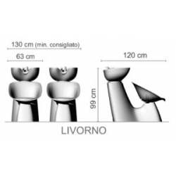 Мойка парикмахерская "LIVORNO"