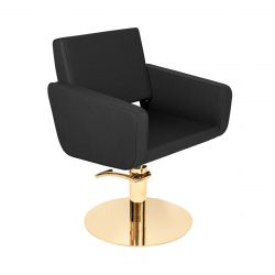 Парикмахерское кресло "AEOLIAN SUPERGOLD BLACK"