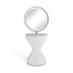 Зеркало парикмахерское "MISS BEAUTY WALL WHITE"