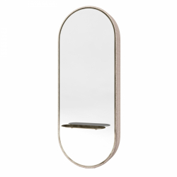 Зеркало парикмахерское "KATHERINE RING WALL WITH SHELF"
