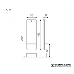 Зеркало парикмахерское "LIGHT"