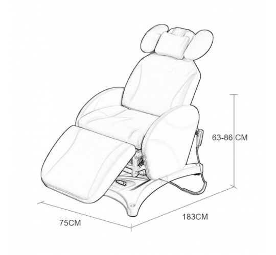 Косметологическое кресло "HZ-3678" 1 мотор