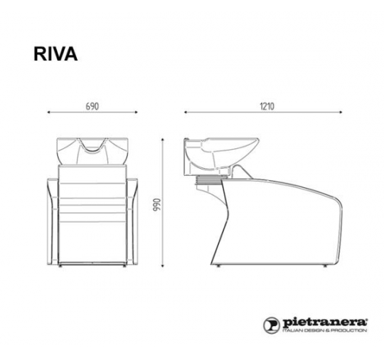 Мойка парикмахерская "RIVA - RELAX"