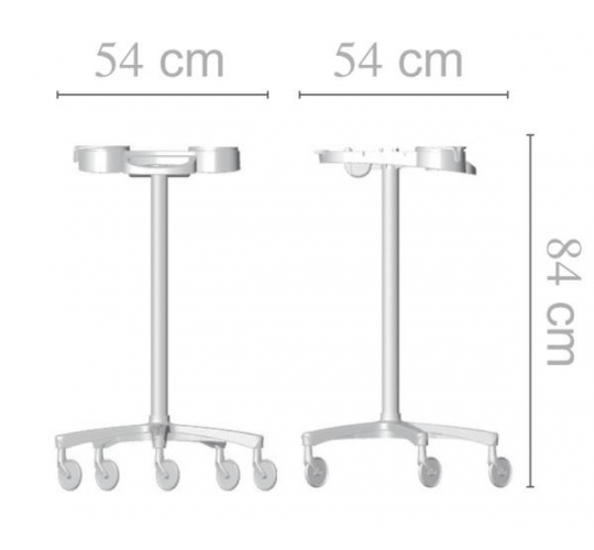 Тележка парикмахерская "SERVICE - STANDARD WHEELS"