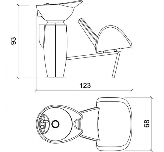 Мойка парикмахерская "GRALIWASH"