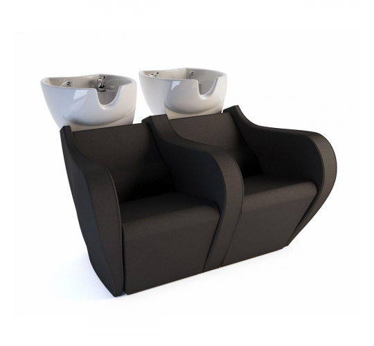 Парикмахерская мойка "Celebrity Prime Shiatsu Sofa 2P" двойная