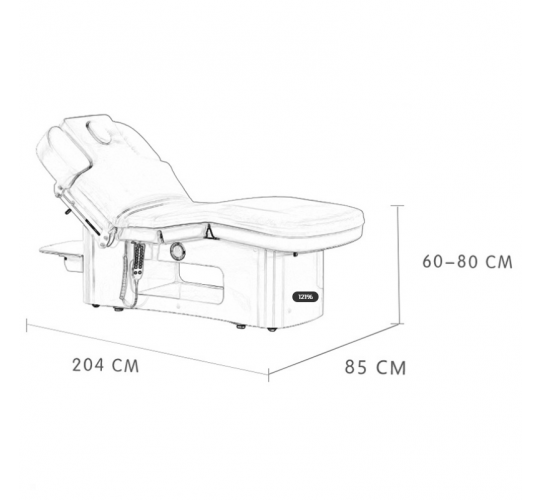 Массажная кушетка "HZ-3379" 4 мотора